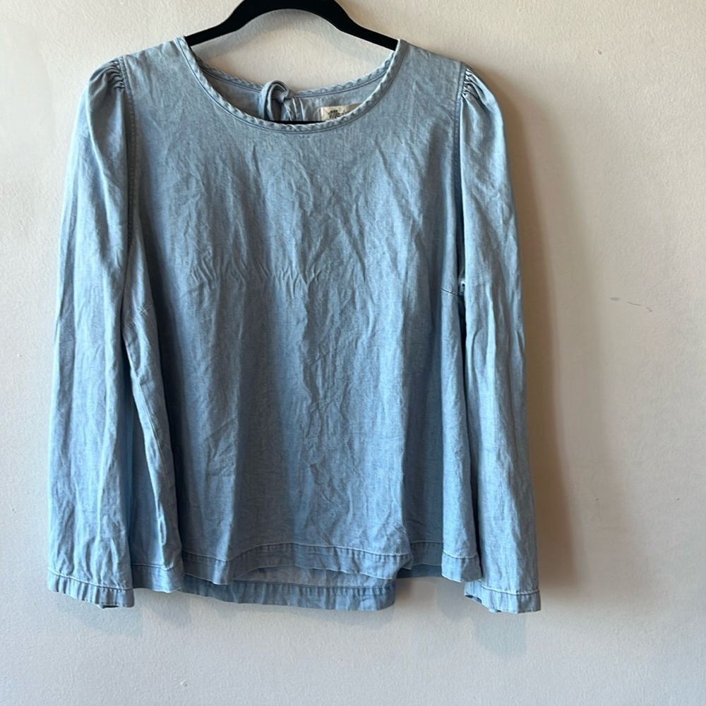 MADEWELL denim blouse